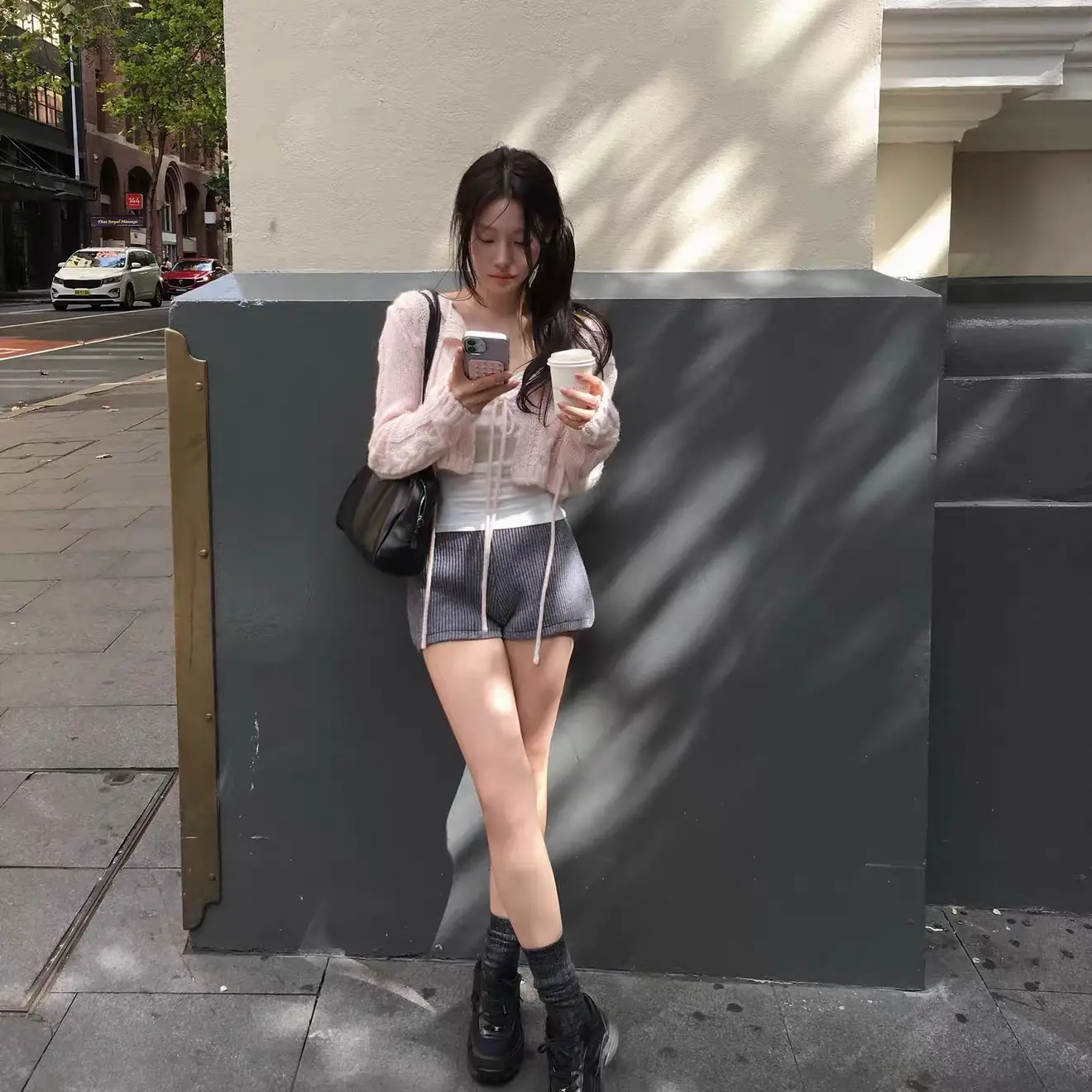 V넥 레이스 가디건 상세 이미지 23