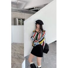 批发2026秋季复古民族风刺绣钩花镂空<b class='q'>针织</b><b class='q'>开衫</b>女显瘦气质减龄长袖上衣