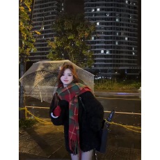 批发实拍实价  新款黑色小香风大衣短款高级感毛毛外套女