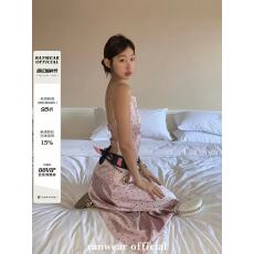 批发现有货 Ranwear 万人迷 香家夏季气质露背吊带半身裙<b class='q'>长裙</b><b class='q'>两件套</b>