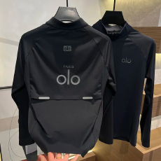 批发男士百搭修身长袖t恤男春秋季新款潮牌美式复古打底衫立领上衣男