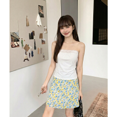 批发实拍实价#白色纯欲蕾丝拼接抹胸背心女<b class='q'>夏</b>2026年新款气质修身显瘦