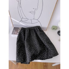 批发大店森系碎花半身裙2025秋季新款韩系气质复古温柔百搭裙子女