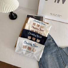 批发<b class='q'>嘻哈</b>小熊短袖<b class='q'>t</b><b class='q'>恤</b>ins潮牌潮流百搭夏季宽松设计感小众大码上衣