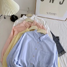 批发白慵懒度假鹅黄色<b class='q'>衬衫</b>女2026春夏薄款防晒长袖奶黄<b class='q'>衬衣</b>外套上衣