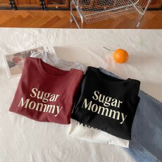 批发气质<b class='q'>短款</b>上衣高腰chic修身显瘦字母百搭纯棉短袖正肩女t恤