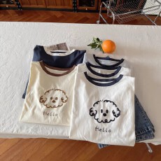 批发26夏季新款<b class='q'>韩版</b>时尚百搭显瘦圆领短袖小衫女宽松减龄t恤上衣