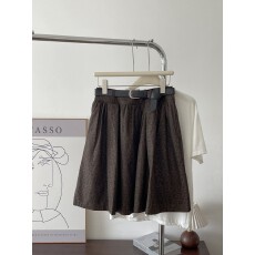 批发复古豹纹A字半身裙女时髦<b class='q'>百搭</b>裙子高智感穿搭中裙十三行女装