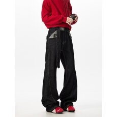 批发牛仔裤文艺原宿潮流百搭慵懒简约日系气质流行ins时尚新款