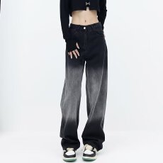 批发牛仔裤简约流行时尚潮流文艺原宿日系新款气质慵懒百搭ins