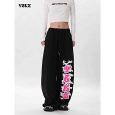 批发街舞运动<b class='q'>裤</b>爵士跳舞<b class='q'>裤</b><b class='q'>子女</b>美式街头宽松直筒卫<b class='q'>裤</b>春