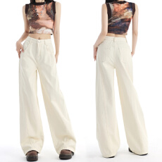 批发潮牌休闲裤女春季新款宽松直筒运动裤青少年百搭工装长裤