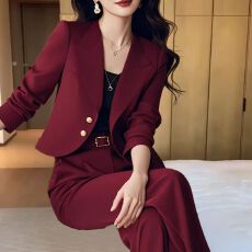 批发单/套装 初秋高级感漂亮高端<b class='q'>时尚</b>气质小香风西装外套裤子套装女潮