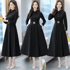 批发春秋女装新款端庄大气连衣裙妈妈裙子2026爆款高端气质<b class='q'>长袖</b><b class='q'>打底裙</b>
