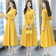 批发春秋女装新款端庄大气连衣裙妈妈裙子2026爆款高端气质<b class='q'>长袖</b><b class='q'>打底裙</b>