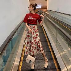 批发春装新款小个子设计感初恋法式碎花<b class='q'>连衣裙</b>子气质套装女夏季