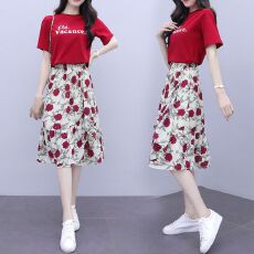 批发春装新款小个子设计感初恋法式碎花<b class='q'>连衣裙</b>子气质套装女夏季