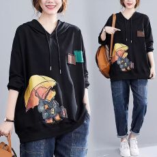 批发<b class='q'>加肥</b><b class='q'>加大</b>码女装秋季胖mm遮肚巨显瘦上衣女妈妈卫衣180斤