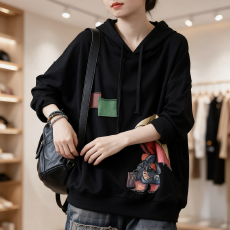 批发<b class='q'>加肥</b><b class='q'>加大</b>码女装秋季胖mm遮肚巨显瘦上衣女妈妈卫衣180斤