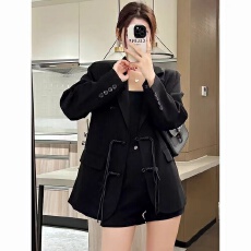 批发大码2026春季新款国风新中式盘扣西装外套女小个子设计感<b class='q'>百搭</b>西服