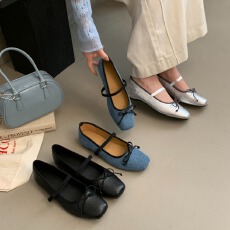 批发新款四季款内增2cm小单鞋2026春夏款浅口仙女气质单鞋