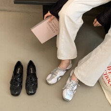 批发韩版浅口百搭平底单鞋2026春<b class='q'>夏</b>款仙女风配裙子通勤玛丽珍鞋