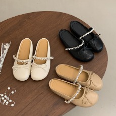 批发新款内增高韩版百搭包拖2026夏款仙女浅口气质单鞋