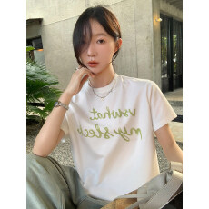 批发【220克纯棉】<b class='q'>印花</b>短袖T恤女