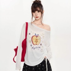 批发【180克亚麻雪花】长袖T恤防晒衫<b class='q'>打底衫</b>罩衫 透气<b class='q'>宽松</b>