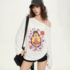 批发【180克亚麻雪花】长袖T恤防晒衫<b class='q'>打底衫</b>罩衫 透气<b class='q'>宽松</b>