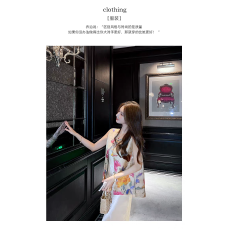 批发新中式国风提花人丝马甲女2026年<b class='q'>夏</b>季新款设计感小众气质马夹上衣