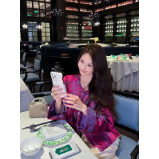 批发鹿高高 <b class='q'>真丝</b>提花新中式加厚外套<b class='q'>女</b>冬季新款宽松国风盘扣棉服<b class='q'>上衣</b>