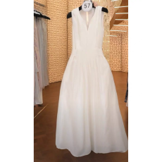 批发法式白月光简单大方连衣裙女2026新款春夏重工收腰<b class='q'>无袖</b>背心长裙