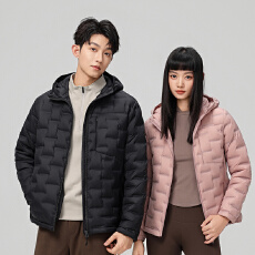 批发新国标90绒跨境直播爆款户外运动轻薄<b class='q'>羽绒服</b>男女情侣连帽羽绒外套