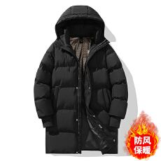 批发新款冬季新款棉衣大码男士韩版休闲<b class='q'>时尚</b>百搭保暖石墨烯棉服中长款