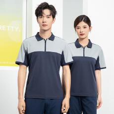 批发速干汽修工作服短袖维修工厂车间耐磨工装T恤(提前报货 10件起拿)