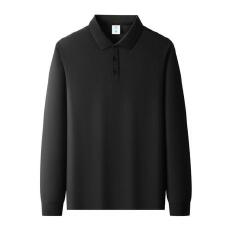 批发长袖POLO衫定做工作服印logo翻领广告文化衫--提前报货 10件起拿