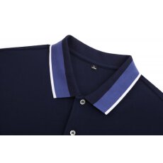 重磅冰爽双珠地团体餐饮奶茶咖啡舒适透气工作服短袖翻领POLO衫