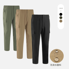 批发90%锦纶 10%氨纶 迪家同款防泼水软壳工装<b class='q'>长裤</b>