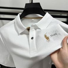 批发新款夏刺绣POLO衫翻领跨境合身休闲半袖-绣花polo XQ-