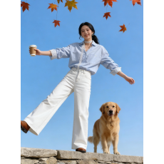 批发实拍 假两件蕾丝拼接<b class='q'>衬衣</b><b class='q'>蝴蝶结</b>宽松POLO领<b class='q'>衬衣</b>中长款白色<b class='q'>衬衣</b>女