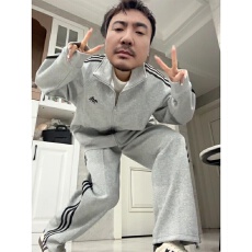 批发炸街运动服套装女秋季学生<b class='q'>宽松</b>显瘦时尚开衫卫衣休闲两件套跑步潮