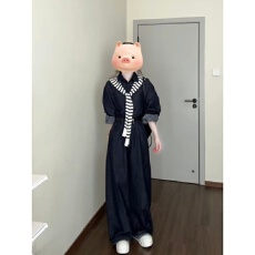 批发甜酷<b class='q'>牛仔</b>衬衫运动<b class='q'>套装</b>女春秋学生韩版宽松卫衣长裤休闲两件套显瘦