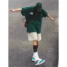 批发学院风夏季<b class='q'>运动服</b>套装女薄款<b class='q'>短袖</b>短裤宽松减龄休闲跑步学生两件套