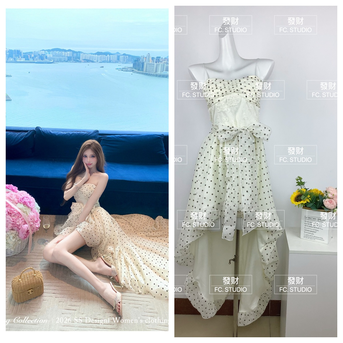 sisi jiang5 13 20 00 9.5 접기 서있는 마이너스 15 도트 무늬 오래된 꿈