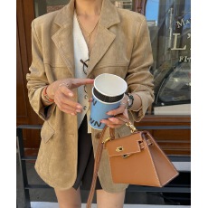 批发原版鹿皮绒<b class='q'>西装外套</b> 韩国chic 时尚百搭