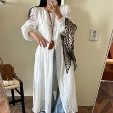 批发已出 2026春季新款圆领游牧民族度假风衬衫