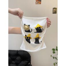 批发官图实价不减复古辣妹带胸垫抹胸小吊带背心内搭外穿短款上衣