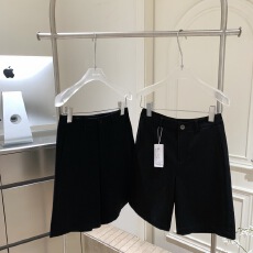 批发蘑糯糯 同款雅痞中裤西装中长黑色百搭宽松休闲裤