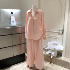 批发5werkwen衬衫女夏季<b class='q'>白色</b>气质百搭宽松休闲慵懒风苎麻长袖衬衣套装